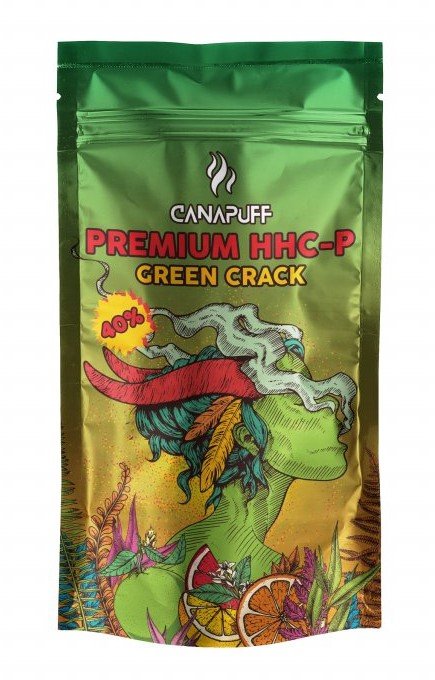 CanaPuff – GREEN CRACK 40 % – Premium HHC