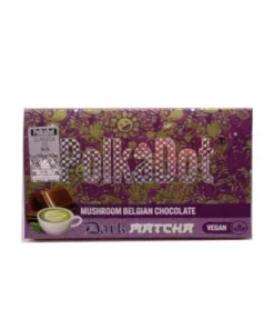 Dunkler Matcha-Schokoladenriegel