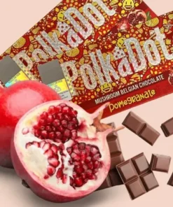 Granatapfel-Schokoriegel