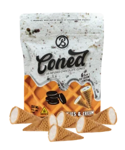 Coned Cookies & Cream