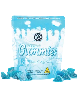 Gummies Blue Cotton Candy