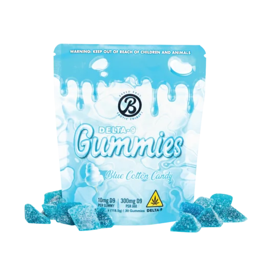 Gummies Blue Cotton Candy