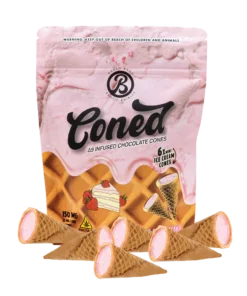 Coned Strawberry Shortcake