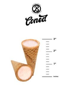 Coned Strawberry Shortcake