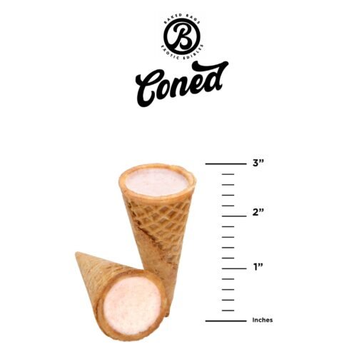 Coned Strawberry Shortcake
