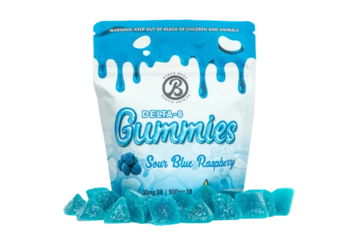 GUMMIES - SOUR BLUE RASPBERRY